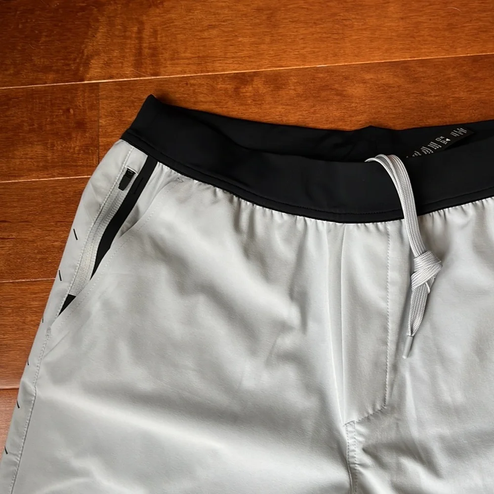 NWOT Ten Thousand Light Gray Interval Short (Liner) 7